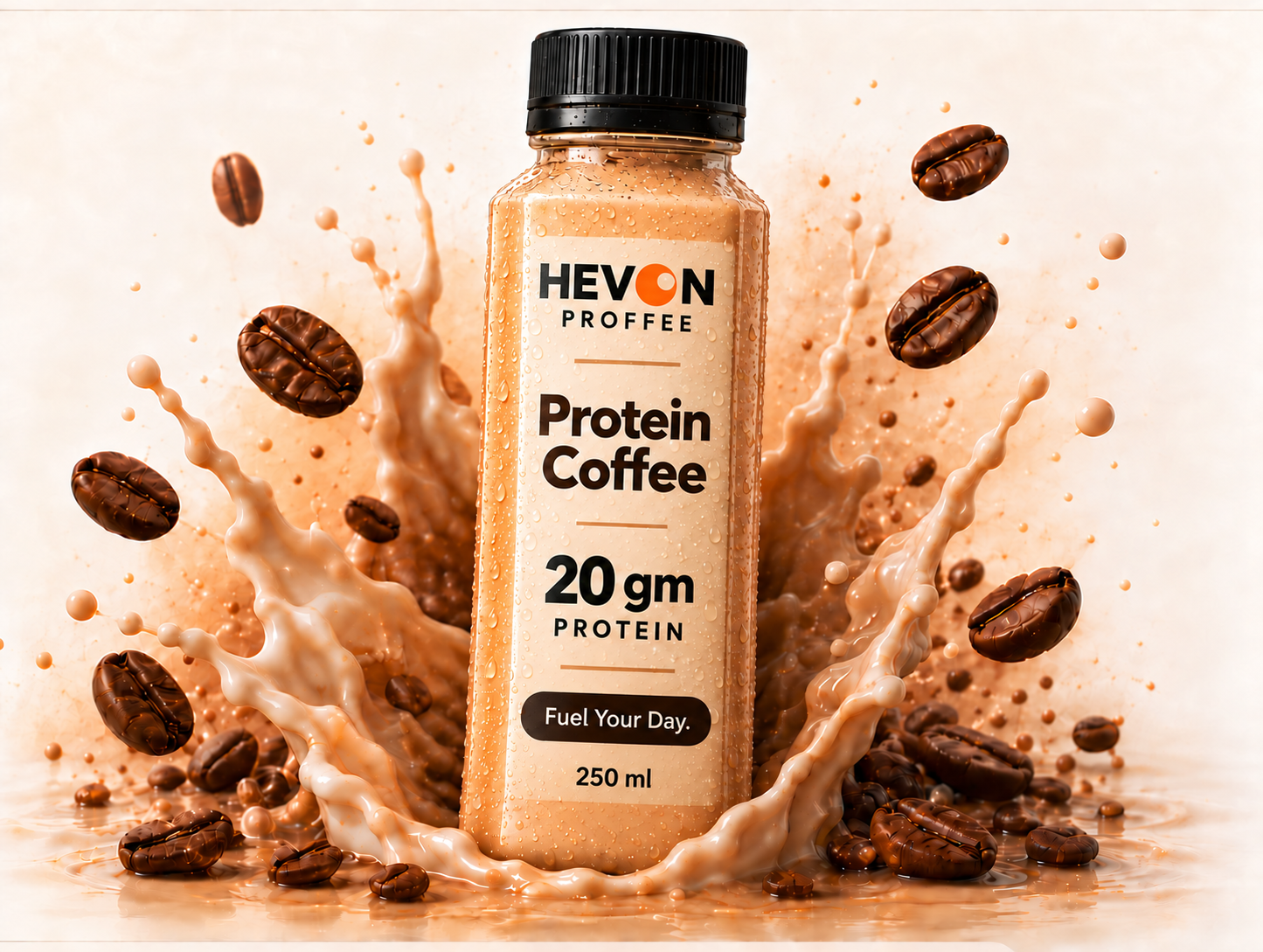 HEVON PROFFEE Protein Coffee — 20 gm protein, Fuel Your Day